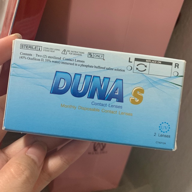 คอนแทคเลนส์ใส Duna รายเดือน