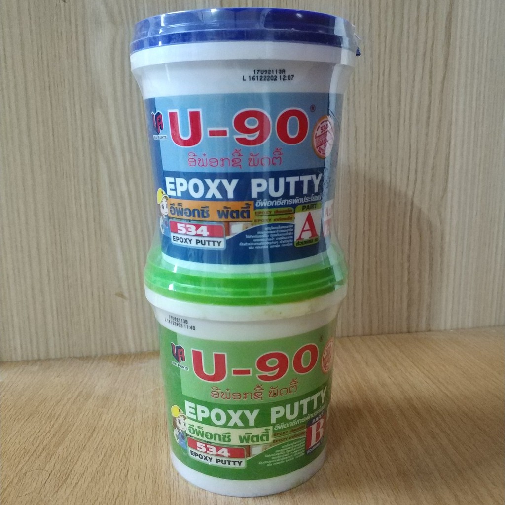 Epoxy Putty U-90 อีพ๊อกซี่พัตตี้ กาวสารพัดประโยชน์  A+B