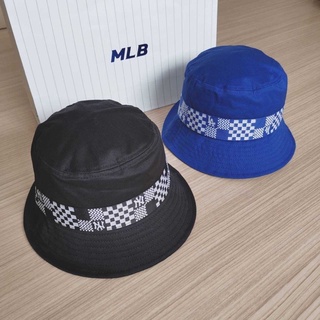 พร้อมส่ง MLB Checker Board Bucket Hat หมวกปีก MLB