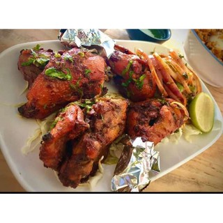 ไก่ทันดูรี Tandoori chicken 1 ตัว เต็มๆ อร่อยสุดๆ จากภัตตาคารอินเดีย ท้าให้ลอง ส่งฟรี