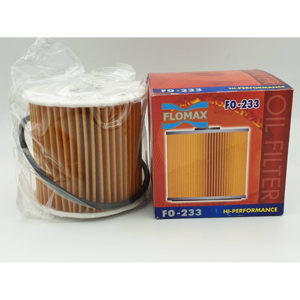กรองน้ำมันเครื่อง NISSAN FRONTIER YD22,YD25 (ไส้กระดาษ) (FLOMAX : FMO-233)