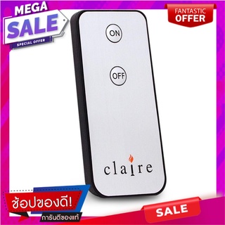 รีโมตคอนโทรลสินค้า LED CLAIRE สีเงิน เทียน LED REMOTE CONTROL FOR CLAIRE LED SV CLAIRE