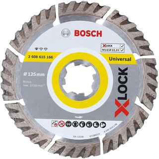 BOSCH ใบเพชร5" Standard for Universal X-LOCK #2608615166