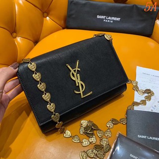 ยิงจริงซื้อ YSL Saint Laurent KATE กระเป๋าใหม่นำเข้ากระเป๋าเป้สะพายหลังหนังด้าน