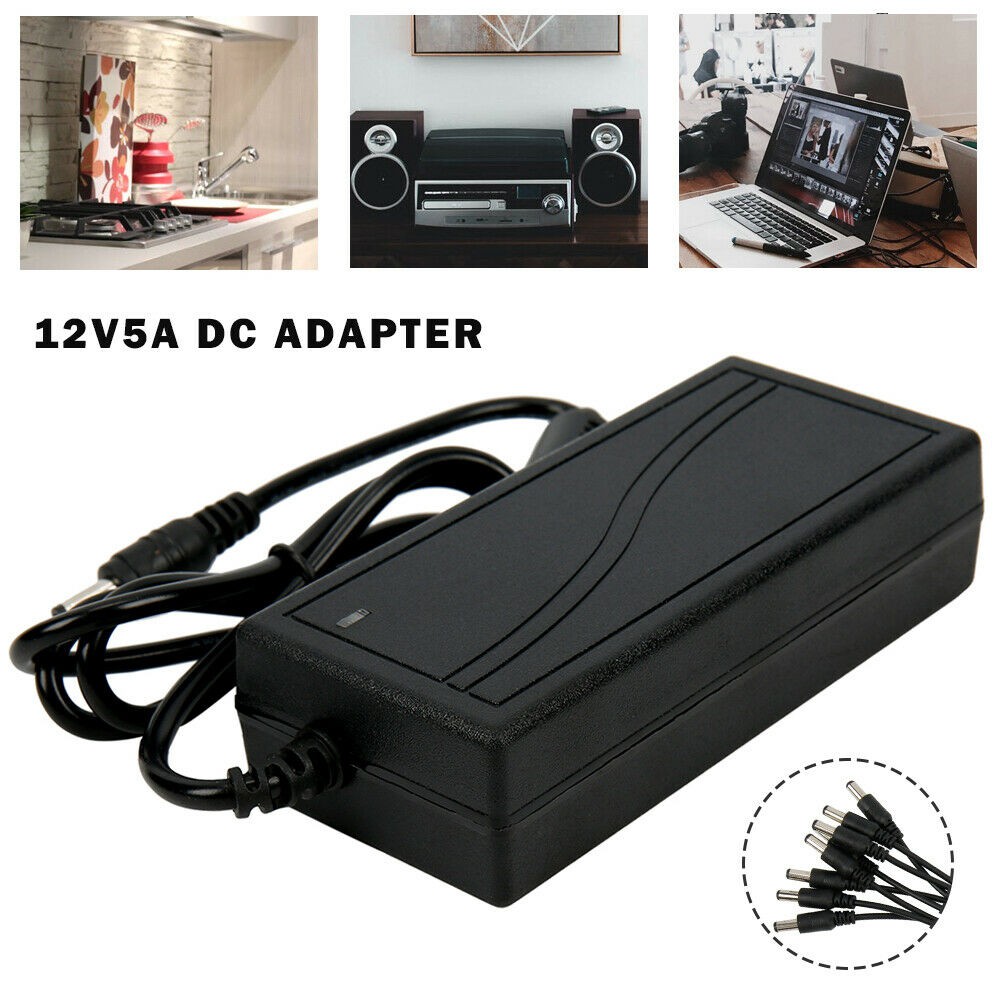 Adapter 12v 5a อะแดปเตอร์ 12โวล์ท5แอมป์/10แอมป์