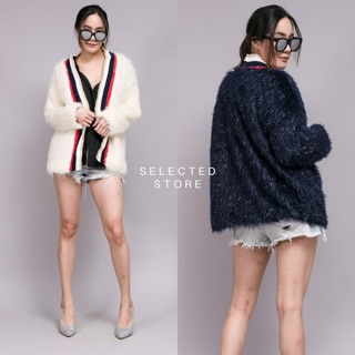 Fur Cardigan