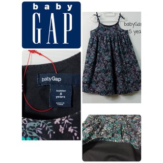 ชุดสายเดี่ยวเด็ก 5 ขวบbabyGap