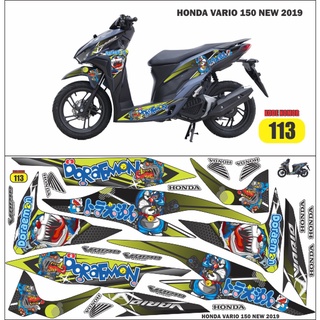 ใหม่ สติกเกอร์ ลายการ์ตูน สําหรับติดตกแต่งรถยนต์ 150 new 2019 vario 150 new 2019 vario 150 new 2019