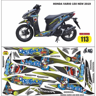 ใหม่ สติกเกอร์ ลายการ์ตูน สําหรับติดตกแต่งรถยนต์ 150 new 2019 vario 150 new 2019 vario 150 new 2019