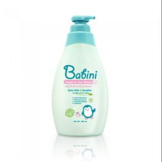 Babini Head to toe Wash 480 ml อาบน้ำและสระผม สินค้าพร้อมส่ง Provamed