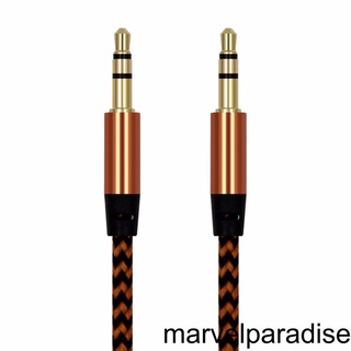 [Mapde] 1m Aux Cable 3 5MM Aux Car Audio Cord Male To Male Wire Line Replacement for Car Headphone MP3 Speaker