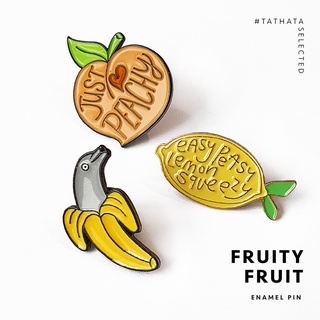 เข็มกลัด Enamel pin : Fruity fruit