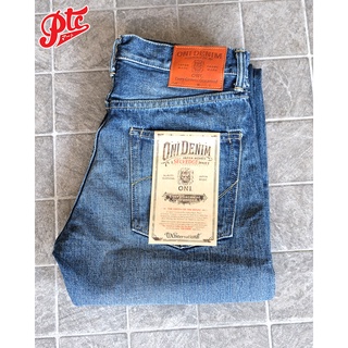 กางเกงยีนส์ ONI DENIM ONI240-18USED  15oz NEAT STRAIGHT ONEWASH