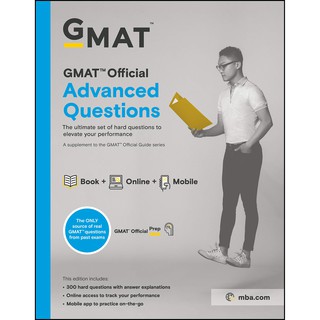 GMAT Official Advanced Questions [Paperback] หนังสือภาษาอังกฤษมือ1 (ใหม่) พร้อมส่ง