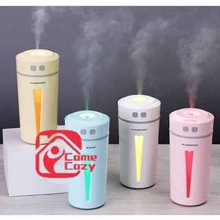 HAPPY HUMIDIFIER เครื่องทำให้ชื้นแบบอุลตราโซนิค ปรับได้ 2 ระดับ ปรับสีไฟได้ 7 สี