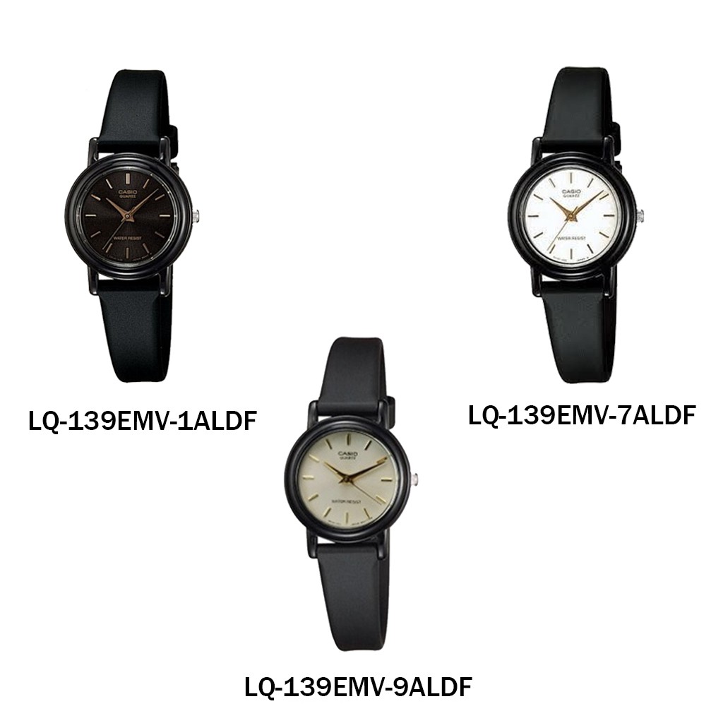 ของแท้ นาฬิกาข้อมือ Casio ผู้หญิง รุ่น  LQ-139 ฟรีกล่อง