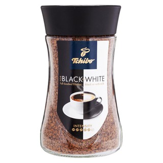 ทชิโบกาแฟสำเร็จรูปแบล็คเอ็นไวท์  200กรัม Tchibo Instant Coffee Black and White 200g.