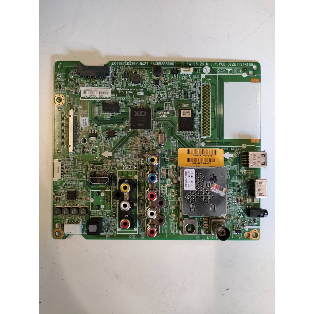 Main Board(เมนบอร์ด) LG รุ่น 42LB551T,42LB561T,42LB620T,49LB551T,49LB561T พาร์ท EAX65388006(1.0) ของ