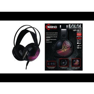 หูฟัง Signo E-Sport Basilisk Spectrum Gaming Headphone HP-817‎