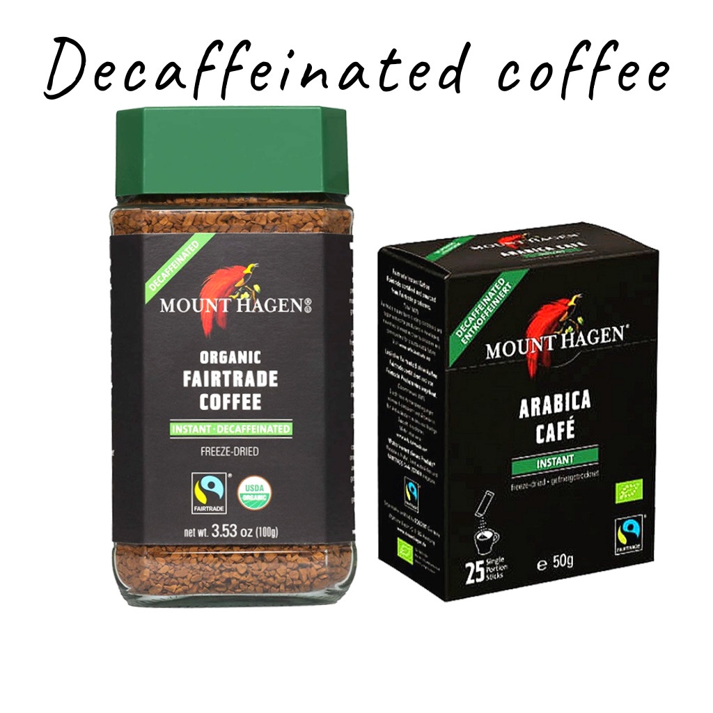 เมาท์ฮาเก้น กาแฟดีคาเฟอีน กาแฟออร์แกนิก 100% เยอรมัน