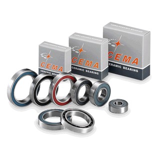 [ส่งฟรี] ลูกปืนล้อ Ceramic ยี่ห้อ Cema Bearing สำหรับล้อแบริ่ง ลื่นสุด ทนสุด คุณภาพไต้หวัน