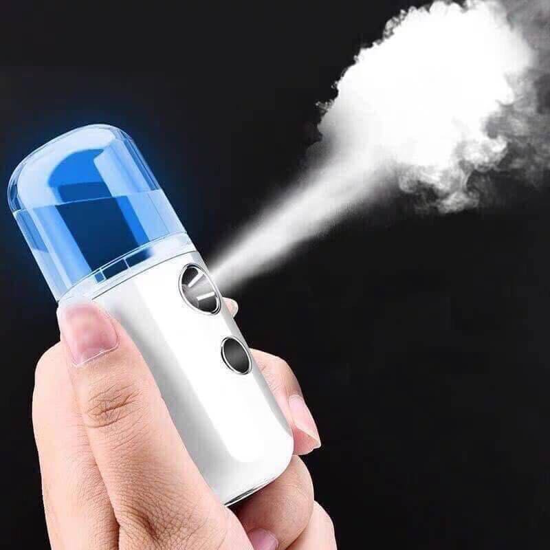 Shopee Thailand - portable nano mist sprayer Steamer, facial sprayer, nano-sized sprayer, humidifier 30 ml. Ready for shipping ??