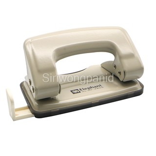 เครื่องเจาะกระดาษ 2 รู ตราช้าง รุ่น DP480G คละสี