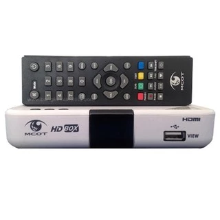 MCOT กล่องรับสัญญาณดิจิตอลทีวี มระบบเสียง DOLBY DIGITAL PLUS และ มีเสาอากาศ 25dB เสียบแล้วดูได้เลยi ดูทีวีกว่า 30 ช่อง