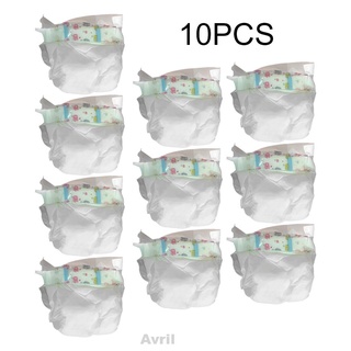 ผ้าอ้อมเด็กทารกแรกเกิด นิ่ม ขนาด 18 ถึง 22 นิ้ว ใช้ซ้ําได้ 10 ชิ้น