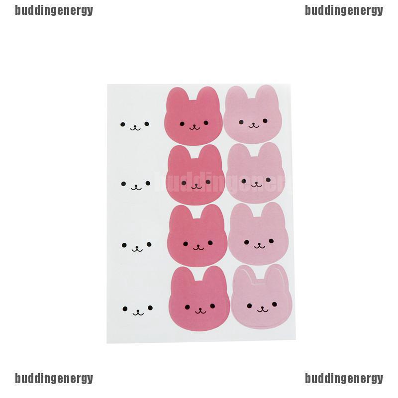 OutdoorHome120Pcs DIY Seal Sticker Tricolor Bunny Rabbit Label Stickers ...