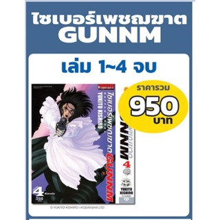 ไซเบอร์เพชฌฆาต GUNNM เล่มที่ 1-4 (แบบชุด)