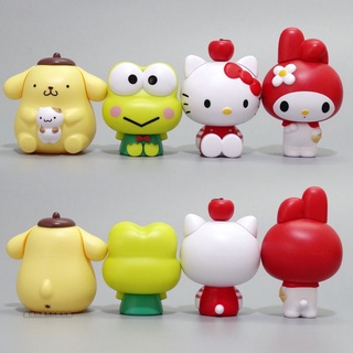 เซ็ต 4 โมเดล ซานริโอ ซานริโอ้ sanrio pompompurin คิตตี้ มายเม มายเมโลดี้