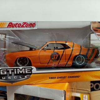 โมเดลรถ 1969 checy camaro ขนาด 1:24 งาน auto zone