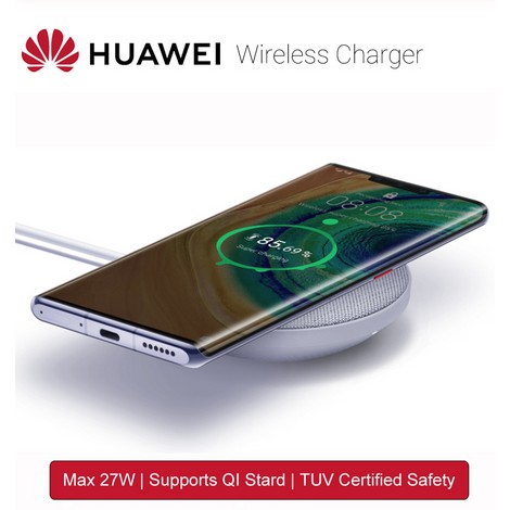 Huawei Wireless Charger 27W Max Super Charge QI Smart Quick Charger CP61 for iPhone Samsung Huawei M