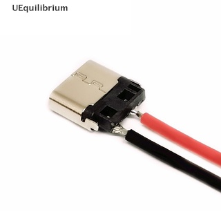 Uequilibrium สายเคเบิลเชื่อมต่อ USB Type-C 2P ตัวเมีย สําหรับชาร์จโทรศัพท์มือถือ 5 ชิ้น