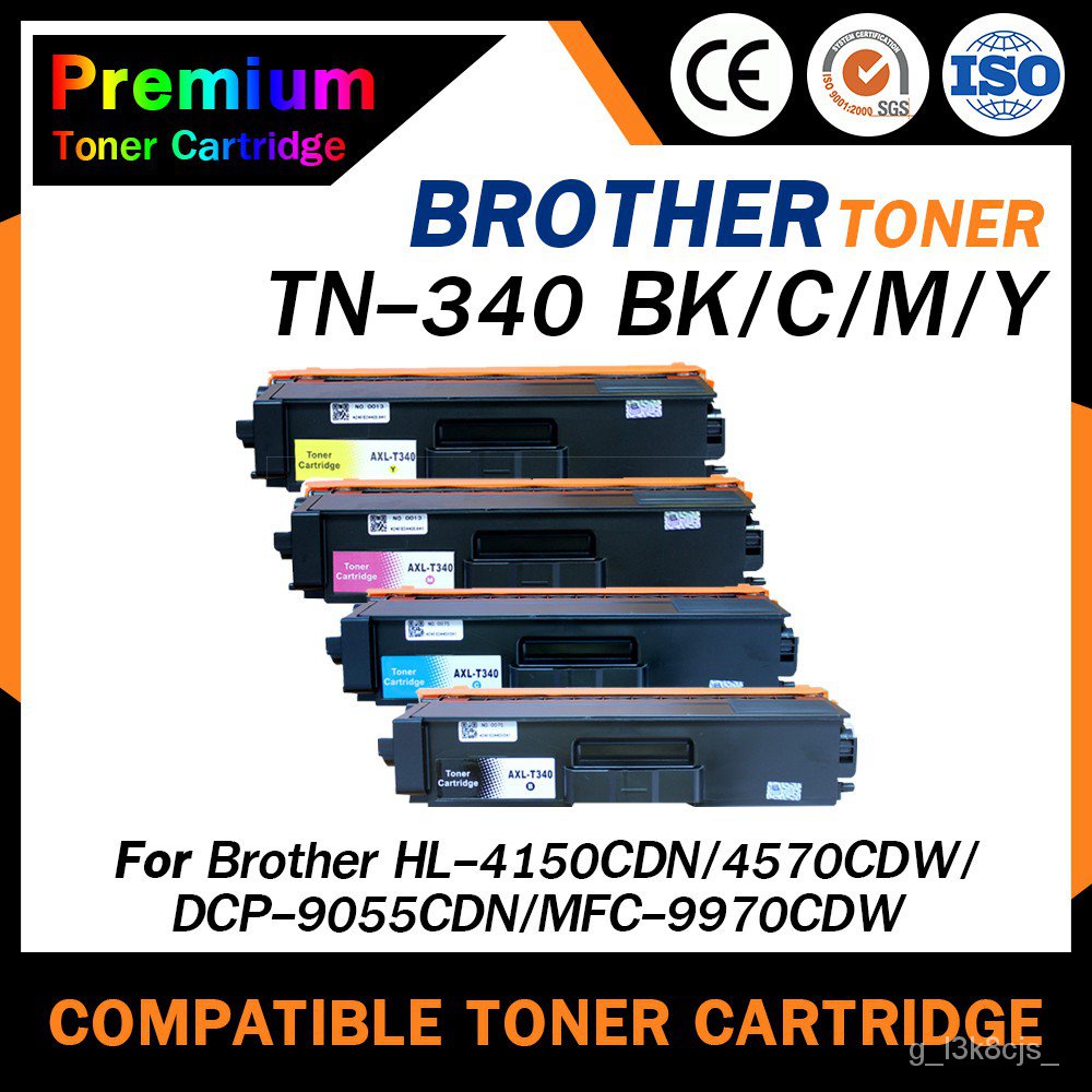 2021TN340 / 340 / TN-340 / TN-340BK / TN-340C / TN-340M / TN-340Y  For  Brother HL-4150CDN/4570CDW/M