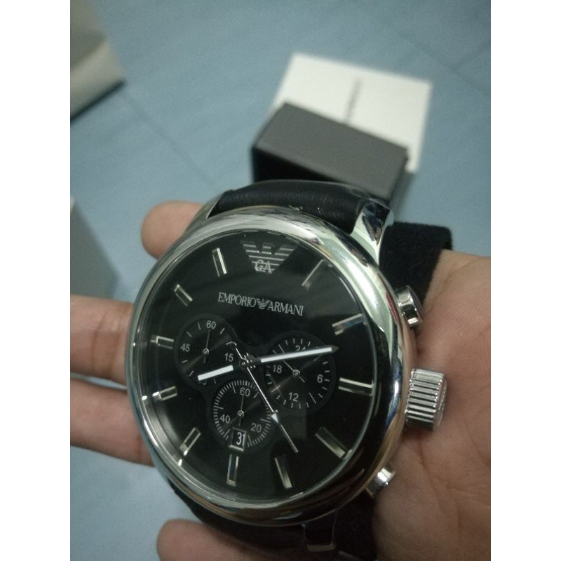 แท้ 100นาฬิกา Emporio Armani รุ่น classic quartz AR0431 - nongresell ...