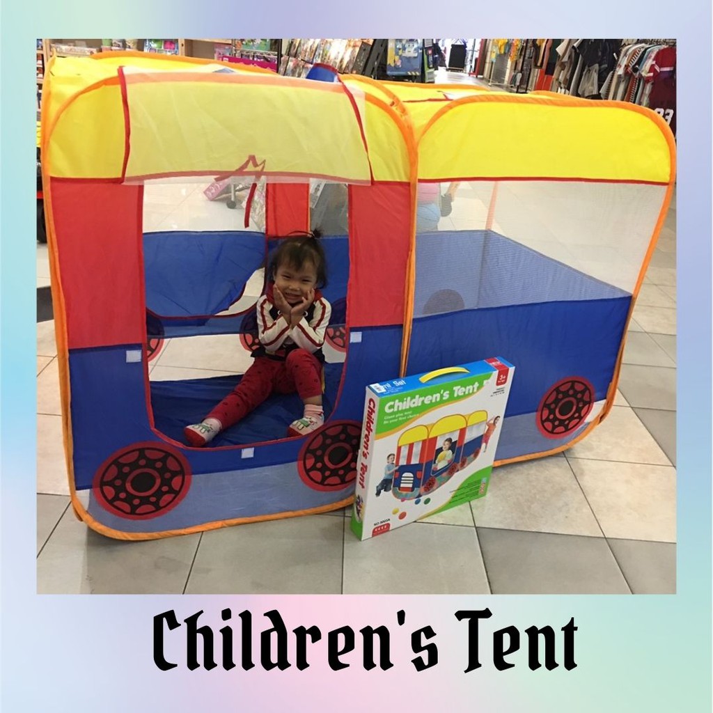 ⚡️⚡️โปรชั่นพิเศษ เต้นท์เด็ก Children's Tent ทรงรถบัส 2 ตอน ⚡️