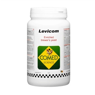 COMED Levicom ยีสต์โปรตีนสังเคราะห์ เข้มข้น ผสมโปรตีน บรรจุ 1 กิโลกรัม