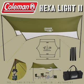 ทาร์ป Coleman Japan HEXA LIGHT II Tarp ฟรีค่าจัดส่ง!!