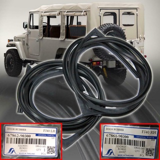 ยางขอบประตู Toyota Land Cruiser Fj40 Fj45 Hj45 Hj47 Bj40 Bj42 ยางกันน้ำ แลนด์ครูซเซอร์ ขอบประตู รุ่น 2 ประตู