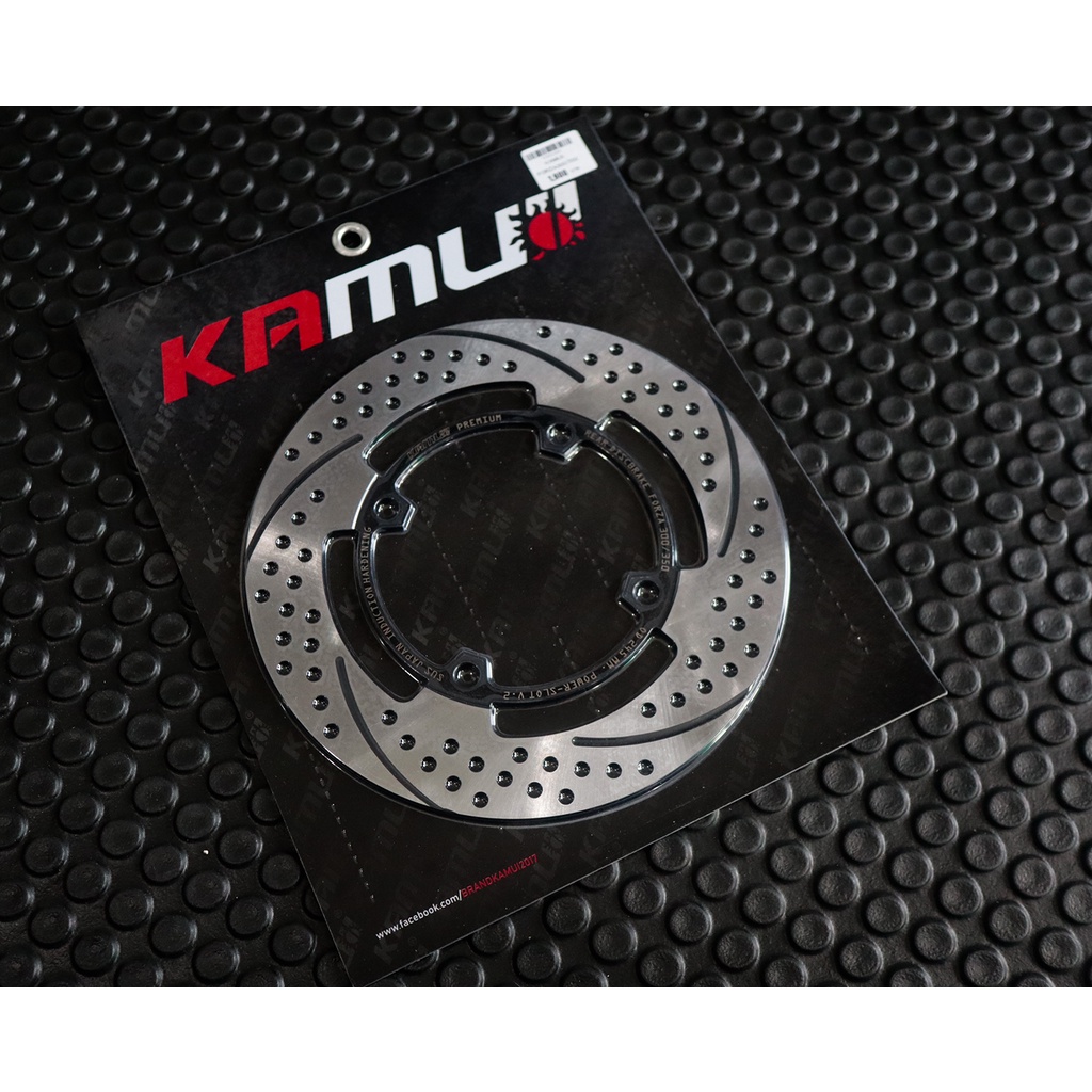 Kamui จานหลังForza300/350 ขนาด245MM V.2 2Tone