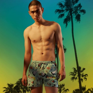 SALAWAN X GONGKANTHINGS-Swim Shorts-Mint กางเกงว่ายน้ำชาย