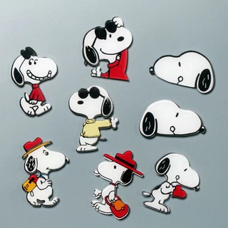 เข็มกลัดอะคริลิค ลายการ์ตูน Snoopy น่ารัก