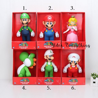 พร้อมส่ง Super Mario ขนาดใหญ่ minifigure มาริโอ้ โมเดล