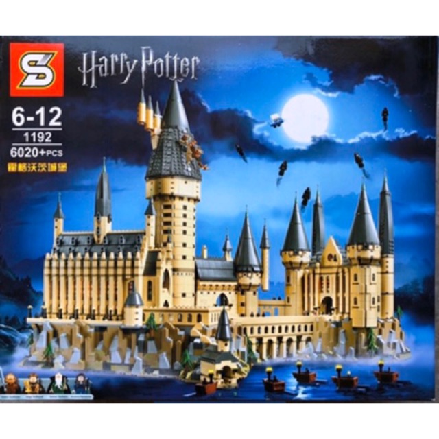 ตัวต่อ เลโก้จีน ชุด Harry Potter Hogwarts Castle จำนวน 6742ชิ้น งานสวยมากค่ะ