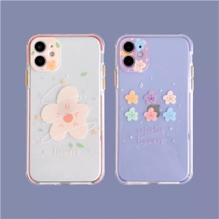 เคสใสดอกไม้ พร้อมส่ง แจ