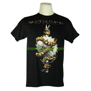 เสื้อวง Whitechapel เสื้อไซส์ยุโรป ไวท์ชาเปล PTA1615 เสื้อวงดนตรีร็อค เดธเมทัล