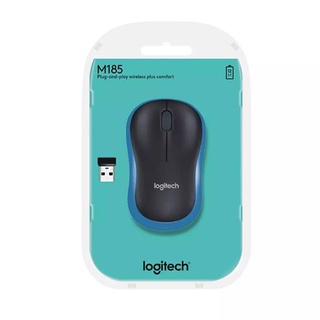 เมาส์ไร้สายออฟติคัล Logitech M185 รูปทรงกะทัดรัดใช้งานง่าย