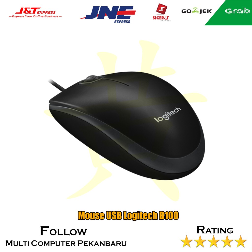 Logitech B100 ORIGINAL USB Mouse - B 100 ORIGINAL - B-100 ORIGINAL
